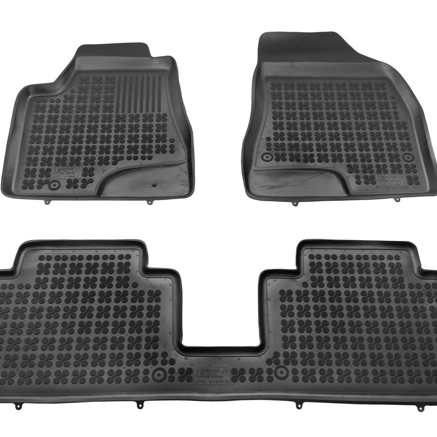 Gummi Fußmatten für Lexus RX II Schwarz Gummi Fußmatten für Lexus RX II Schwarz