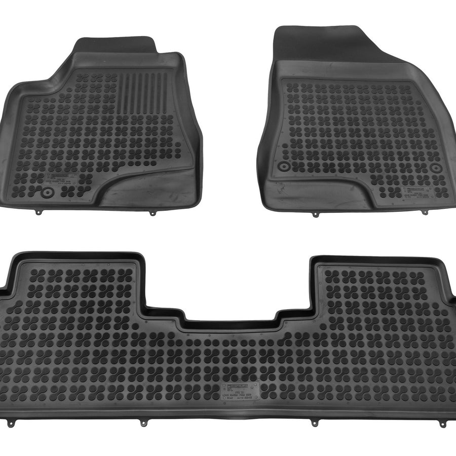 Gummi Fußmatten für Lexus RX III Schwarz Gummi Fußmatten für Lexus RX III Schwarz