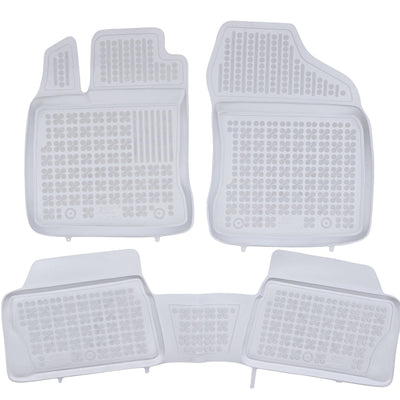 Gummi Fußmatten für Lexus CT 200h Grau