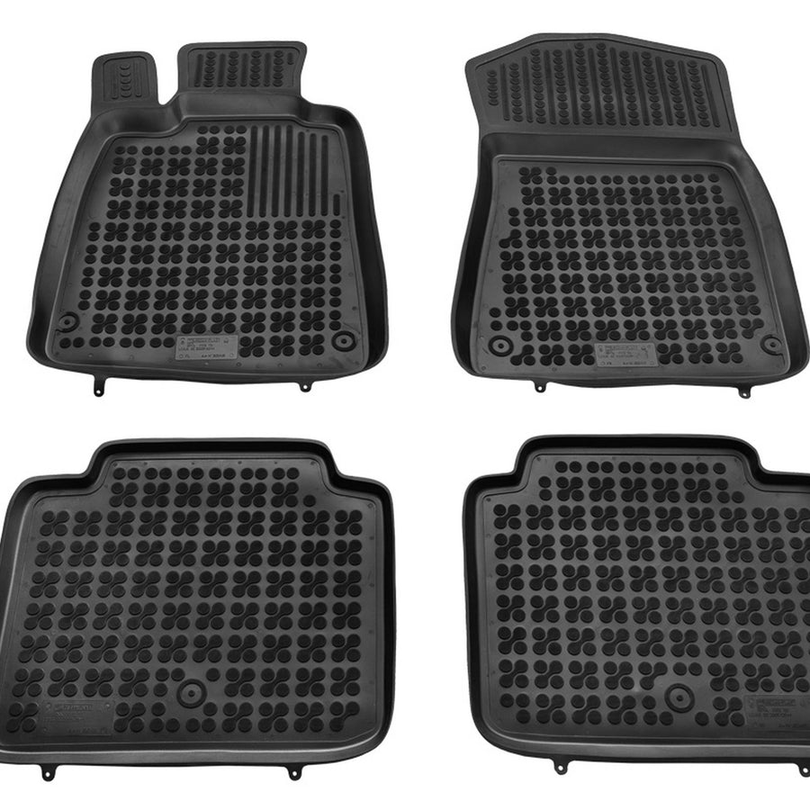 Gummi Fußmatten für Lexus GS 250 III Schwarz Gummi Fußmatten für Lexus GS 250 III Schwarz
