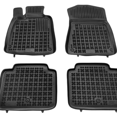 Gummi Fußmatten für Lexus GS 250 III Schwarz