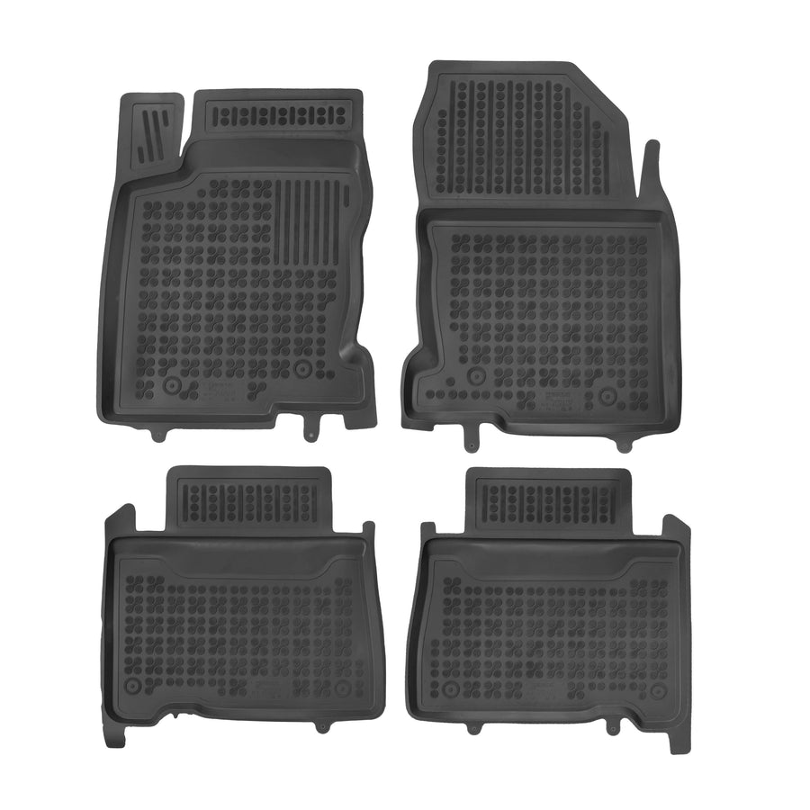 Gummi Fußmatten für Lexus NX I Schwarz Gummi Fußmatten für Lexus NX I Schwarz