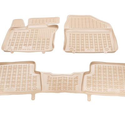 Gummi Fußmatten für Lexus UX Beige