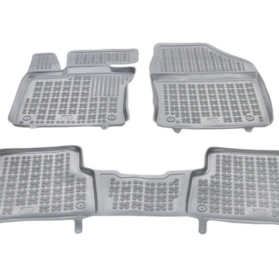 Gummi Fußmatten für Lexus UX Grau