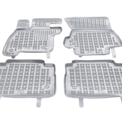 Gummi Fußmatten für Lexus LS V 500h Grau