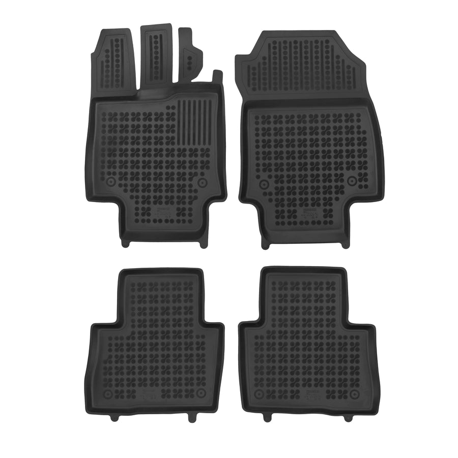 Gummi Fußmatten für Lexus NX II Schwarz Gummi Fußmatten für Lexus NX II Schwarz