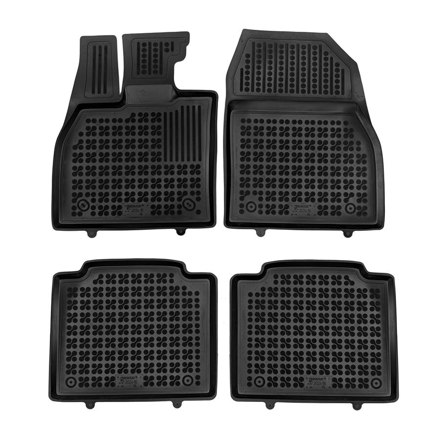 Gummi Fußmatten für Lexus RZ Schwarz Gummi Fußmatten für Lexus RZ Schwarz