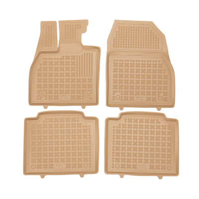 Gummi Fußmatten für Lexus RZ Beige