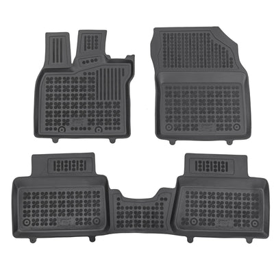 Gummi Fußmatten für Lexus LBX Schwarz