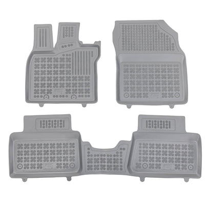 Gummi Fußmatten für Lexus LBX Grau