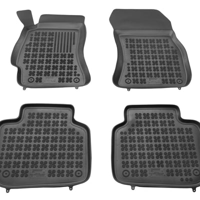 Gummi Fußmatten für Subaru Legacy V / Outback IV / V Schwarz