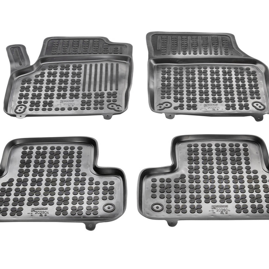 Gummi Fußmatten für Land Rover Range Rover Evoque Schwarz Gummi Fußmatten für Land Rover Range Rover Evoque Schwarz