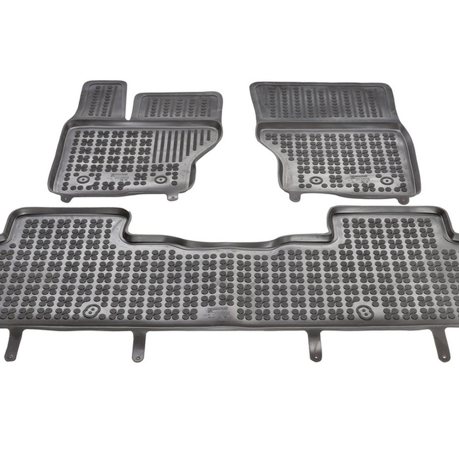 Gummi Fußmatten für Land Rover Discovery V / Range Rover Sport Schwarz Gummi Fußmatten für Land Rover Discovery V / Range Rover Sport Schwarz