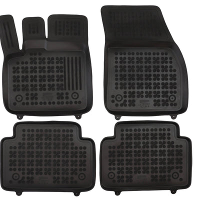 Gummi Fußmatten für Land Rover Range Rover Evoque II Schwarz