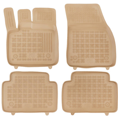 Gummi Fußmatten für Land Rover Range Rover Evoque II Beige