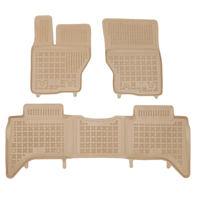 Gummi Fußmatten für Land Rover Range Rover IV Beige