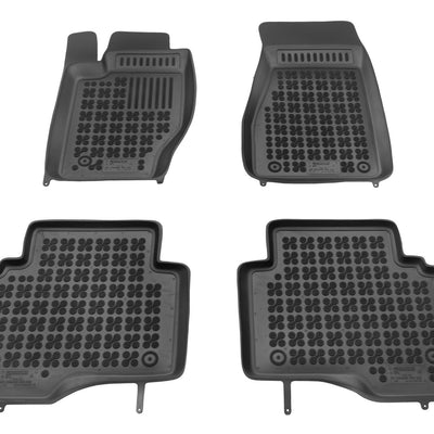 Gummi Fußmatten für Jeep Commander Schwarz