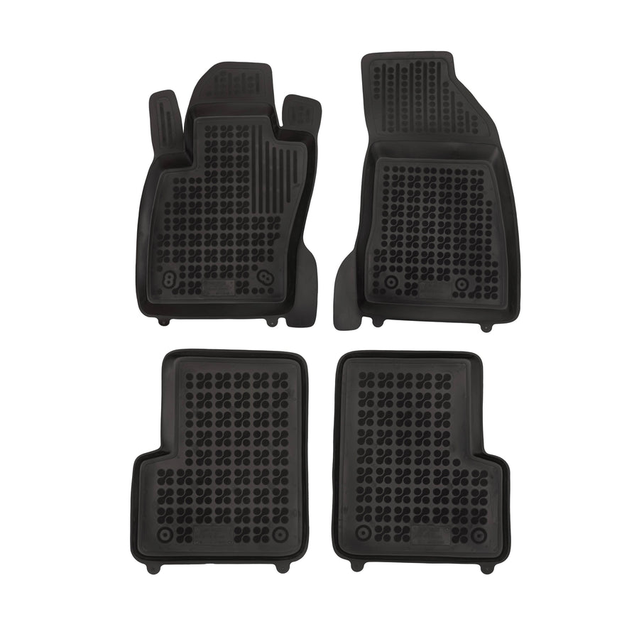 Gummi Fußmatten für Jeep Renegade Schwarz Gummi Fußmatten für Jeep Renegade Schwarz
