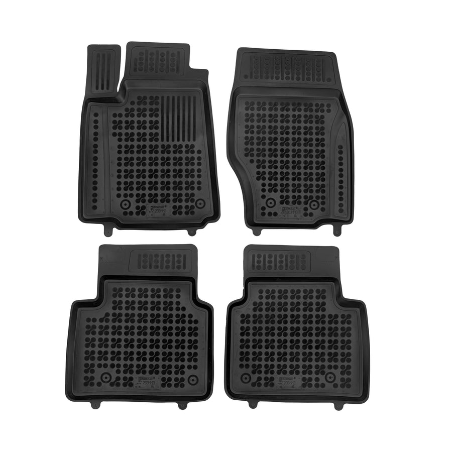 Gummi Fußmatten für Jeep Grand Cherokee WL Schwarz Gummi Fußmatten für Jeep Grand Cherokee WL Schwarz