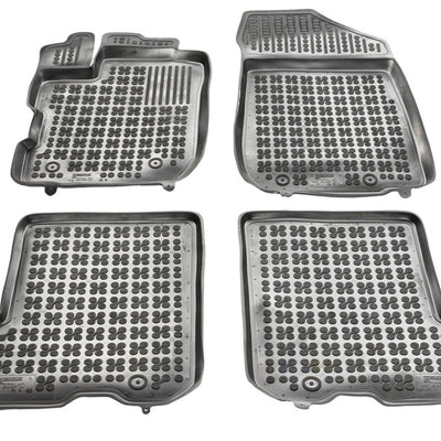 Gummi Fußmatten für Dacia Sandero II Facelift / Stepway Schwarz