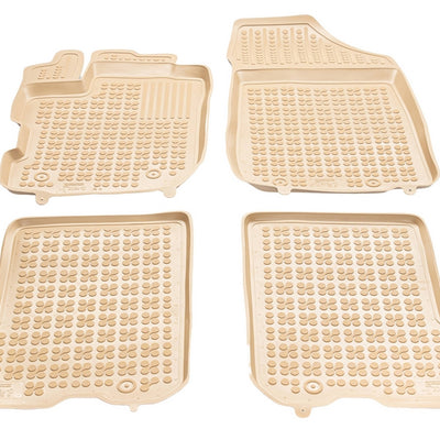 Gummi Fußmatten für Dacia Sandero II Facelift / Stepway Beige