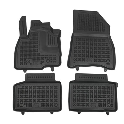 Gummi Fußmatten für Dacia Duster III Schwarz