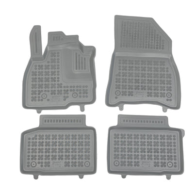 Gummi Fußmatten für Dacia Duster III Grau