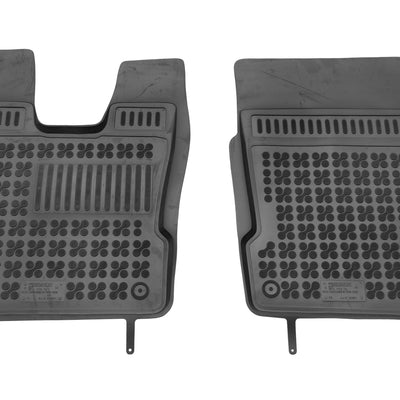 Gummi Fußmatten für Iveco Euro Cargo Schwarz