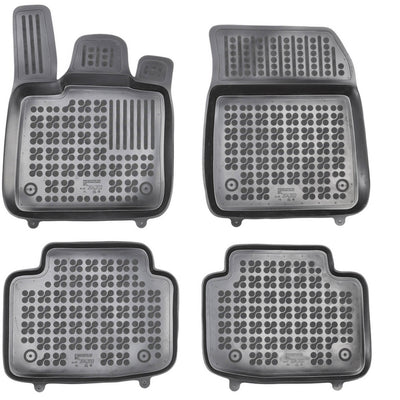 Gummi Fußmatten für Jaguar I-Pace Schwarz