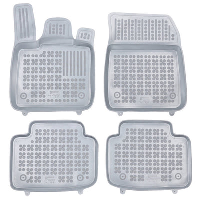 Gummi Fußmatten für Jaguar I-Pace Grau