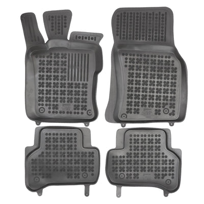 Gummi Fußmatten für Jaguar XE Schwarz