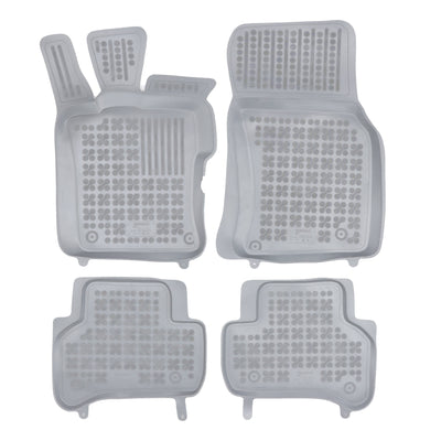 Gummi Fußmatten für Jaguar XE Grau