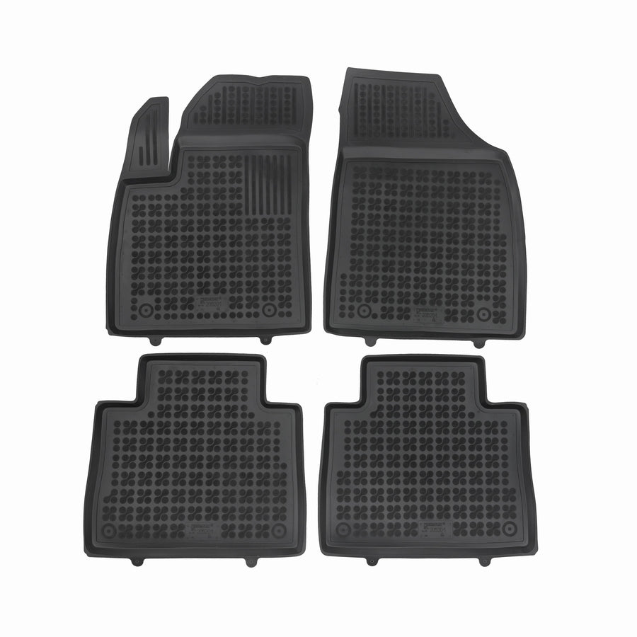 Gummi Fußmatten für MG HS Schwarz Gummi Fußmatten für MG HS Schwarz