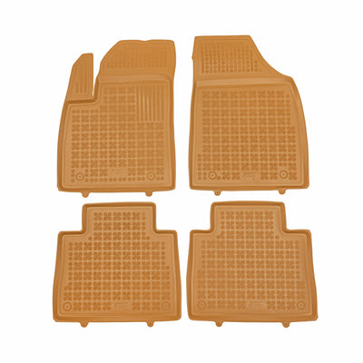 Gummi Fußmatten für MG HS Beige