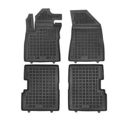 Gummi Fußmatten für MG ZS Schwarz