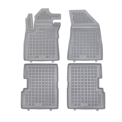 Gummi Fußmatten für MG ZS Grau