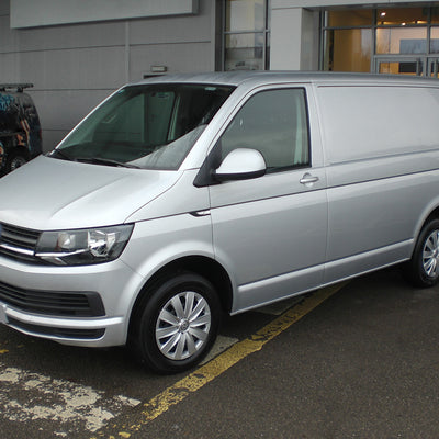Einstiegsleiste Edelstahl für Volkswagen T6 Silber Matt