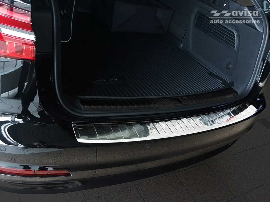 Ladekantenschutz Für Citroen C8 2002-2008 – Selbstklebender Kofferraum Schutz Schwarz