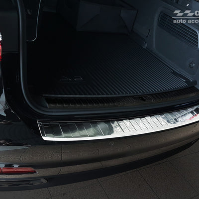 Ladekantenschutz für Audi A6 C8 Avant Silber Matt