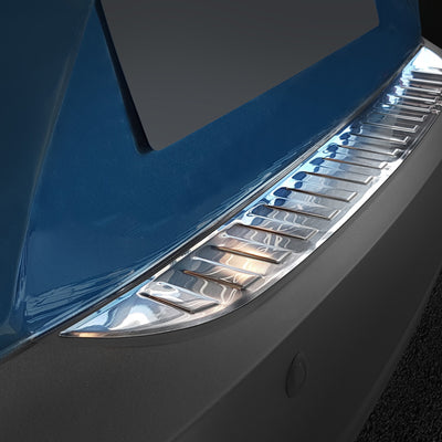 Ladekantenschutz für Mazda CX-3 Silber Matt