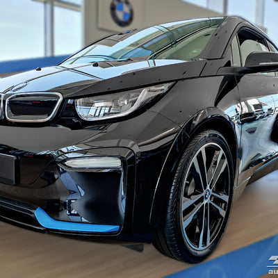 Ladekantenschutz für BMW i3 Silber Matt