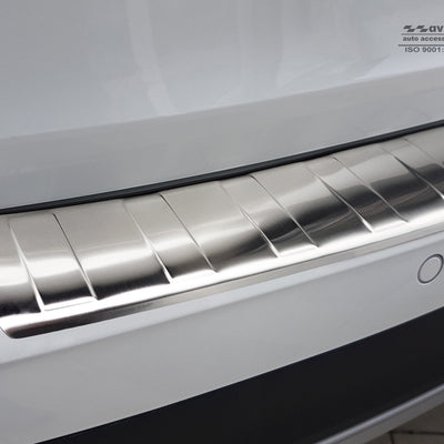 Ladekantenschutz für Audi A4 B9 Allroad Silber Matt