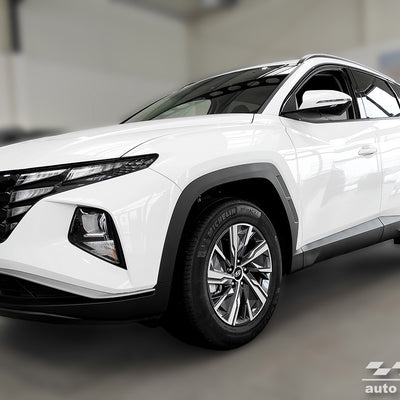 Ladekantenschutz für Hyundai Tucson IV Silber Matt