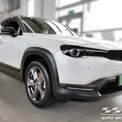 Ladekantenschutz für Mazda MX-30 Silber Matt