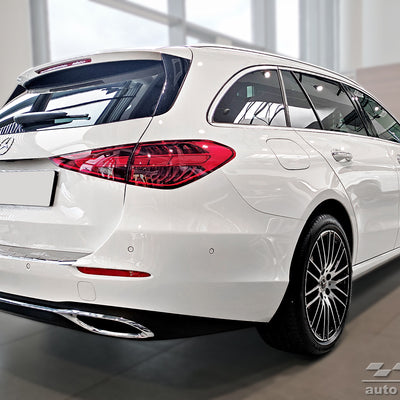 Ladekantenschutz für Mercedes C-Klasse W206 Kombi Silber Matt