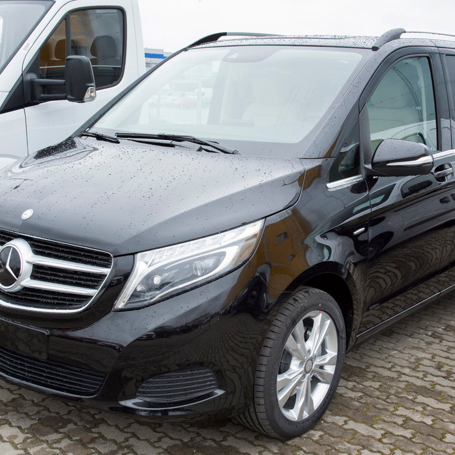 Ladekantenschutz für Mercedes W447 V-Klasse Silber Matt Ladekantenschutz für Mercedes W447 V-Klasse Silber Matt