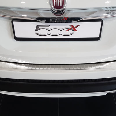 Ladekantenschutz für Fiat 500X Silber Matt