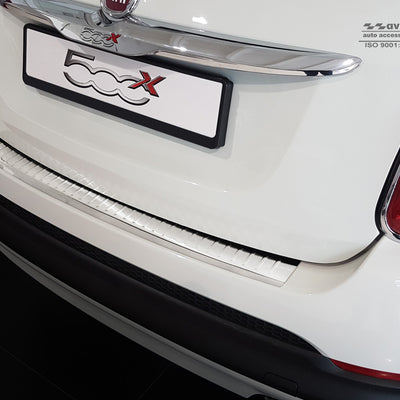 Ladekantenschutz für Fiat 500X Silber Matt