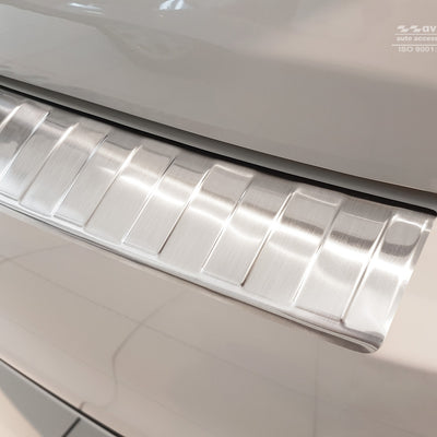 Ladekantenschutz für Fiat 500 / Abarth Silber Matt