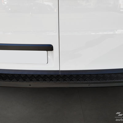 Geriffelter Kantenschutz für  VW Crafter II Schwarz Matt